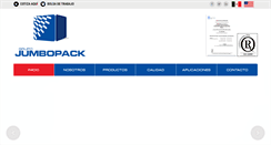 Desktop Screenshot of grupojumbopack.com